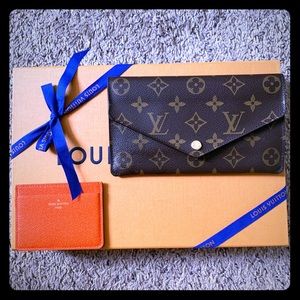 Louis Vuitton Jeanne Wallet and Card Holder